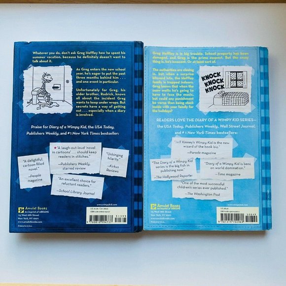 Diary of a Wimpy Kid Book Hardcover - Picture 2 of 2